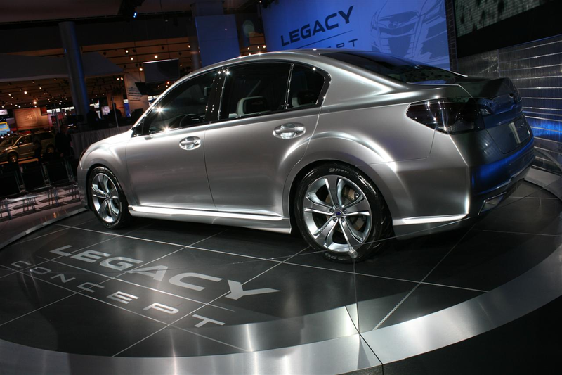 Illustration for article titled Subaru Legacy Concept: Fully Revealed With Details
